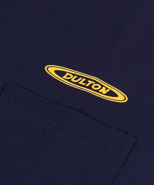 DULTON（ダルトン）の「DULTON T-SHIRT OVAL LOGO/ ダルトン Tシャツ オーバル ロゴ（Tシャツ/カットソー・メンズ・イエロー/ネイビー/ホワイト/ブラック・LARGE/MEDIUM/SMALL/X-LARGE）」の15枚目の写真