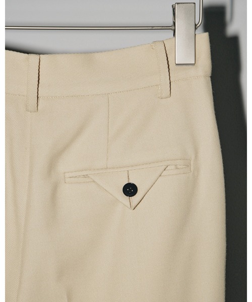 新品未使用　todayful Asymmetry Twill Trousers TODAYFUL／Asymmetry Twill Trousers | polne