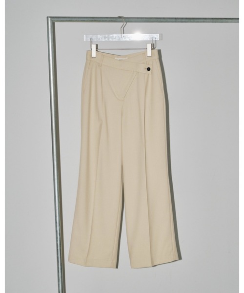 新品未使用　todayful Asymmetry Twill Trousers 楽天市場】【即日出荷】(セール50%OFF) TODAYFUL トゥデイフル