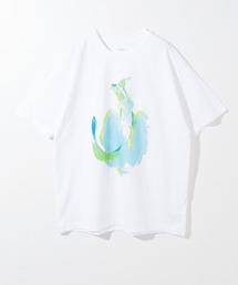 MIDIUMISOLID プリントTシャツ