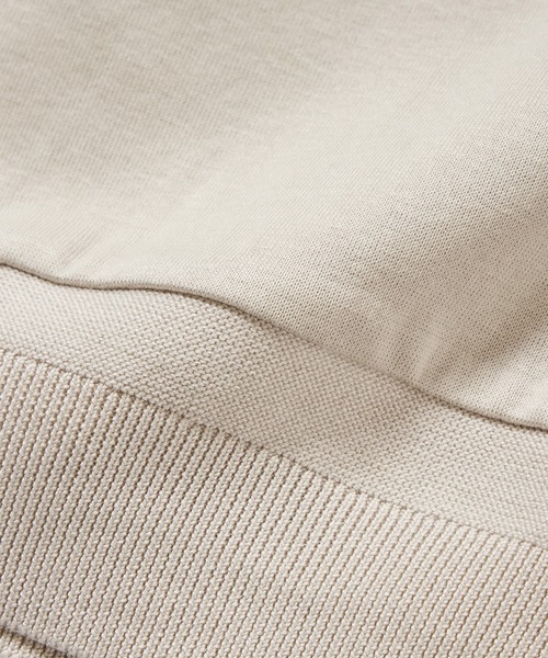 MEN'S BIGI(メンズビギ)の「60/2マーセライズジャージクルーネックニット(ニット/セーター・メンズ・パープル/オフホワイト/チャコールグレー・02/01/03)」の16枚目の写真