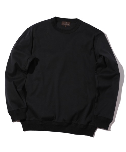 MEN'S BIGI(メンズビギ)の「60/2マーセライズジャージクルーネックニット(ニット/セーター・メンズ・パープル/オフホワイト/チャコールグレー・02/01/03)」の20枚目の写真