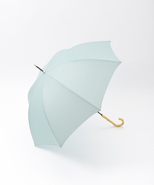 BRUNO（ブルーノ）の「BRUNO バンブーアンブレラ（長傘・レディース・ブラウン/グレー/ピンク/ブルー・ﾌﾘ-）」の3枚目の写真