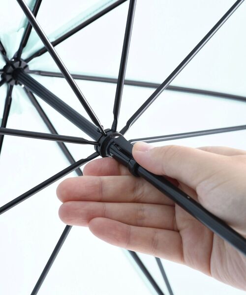 BRUNO（ブルーノ）の「BRUNO バンブーアンブレラ（長傘・レディース・ブラウン/グレー/ピンク/ブルー・ﾌﾘ-）」の12枚目の写真