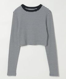 JEANASIS | リブクロップドTEE LS/977437(Tシャツ/カットソー)