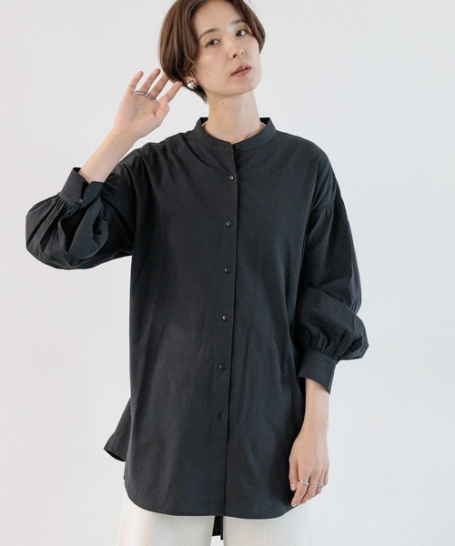 LEPSIM（レプシィム）の「インナー付き2Pセットブラウス　964240（シャツ/ブラウス・レディース・ブラック/グリーン/オフホワイト・FREE）」の10枚目の写真