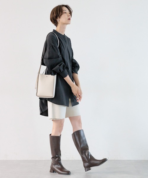 LEPSIM（レプシィム）の「インナー付き2Pセットブラウス　964240（シャツ/ブラウス・レディース・ブラック/グリーン/オフホワイト・FREE）」の15枚目の写真