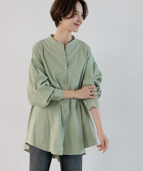 LEPSIM（レプシィム）の「インナー付き2Pセットブラウス　964240（シャツ/ブラウス・レディース・ブラック/グリーン/オフホワイト・FREE）」の16枚目の写真