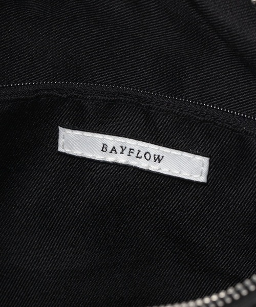 BAYFLOW(ベイフロー)の「ハーフムーンハンドバッグ(ハンドバッグ・レディース・アイボリー/ブラック・FREE)」の13枚目の写真