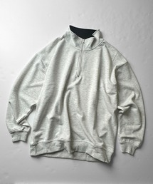 Confirm（コンファーム）の「【ZOZOTOWN限定】ビッグシルエット ベーシック ハーフジッププルオーバースウェット カットソー ユニセックス【Confirm】（スウェット・メンズ）」