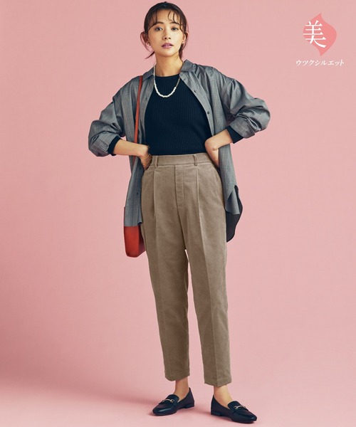 GLOBAL WORK（グローバルワーク）の「ウツクシルエットコーデュロイ