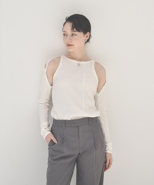 LHME（エルエイチエムイー）の「【WEB限定】”Aqua”スクエアピアス/サージカルステンレス（金属アレルギー対応）【LHME / エルエイチエムイー】（ピアス（両耳用）・レディース・ゴールド/シルバー・ONE SIZE）」の15枚目の写真