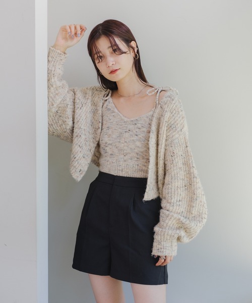 Kastane（カスタネ）の「ツイルタックショートパンツ（その他パンツ・レディース・グレー/ブラウン/ブラック・FREE）」の20枚目の写真