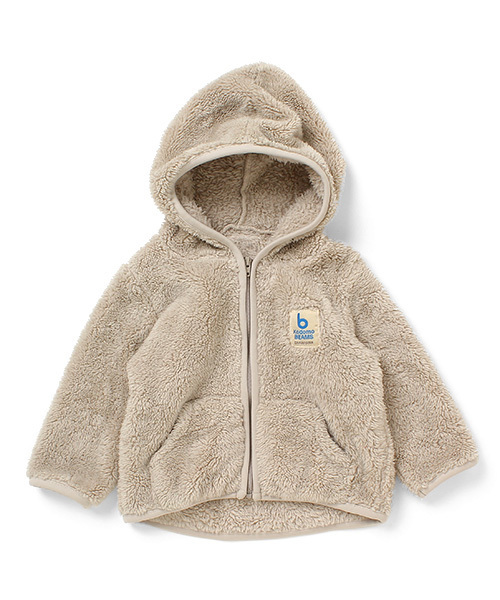 こども ビームス(コドモビームス)の「highking×こども ビームス / 別注 15 “Tender” フード ジャケット (70~100cm)(ブルゾン・キッズ・ナチュラル/ブラウン系その他・100/90t/80/70)」の1枚目の写真