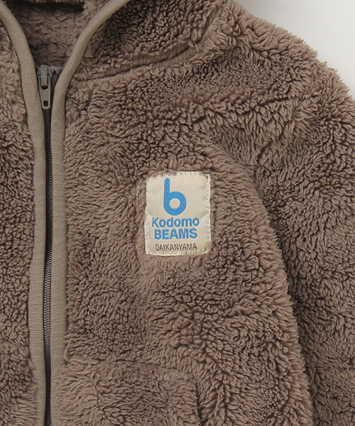 こども ビームス(コドモビームス)の「highking×こども ビームス / 別注 15 “Tender” フード ジャケット (70~100cm)(ブルゾン・キッズ・ナチュラル/ブラウン系その他・100/90t/80/70)」の4枚目の写真