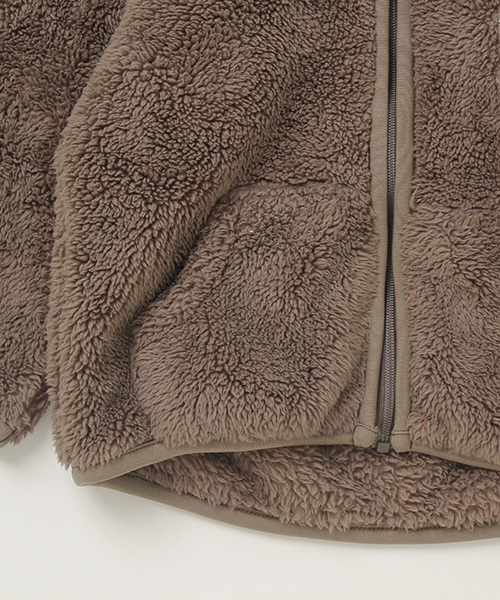 こども ビームス(コドモビームス)の「highking×こども ビームス / 別注 15 “Tender” フード ジャケット (70~100cm)(ブルゾン・キッズ・ナチュラル/ブラウン系その他・100/90t/80/70)」の5枚目の写真