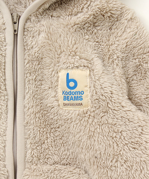 こども ビームス(コドモビームス)の「highking×こども ビームス / 別注 15 “Tender” フード ジャケット (70~100cm)(ブルゾン・キッズ・ナチュラル/ブラウン系その他・100/90t/80/70)」の9枚目の写真