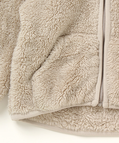 こども ビームス(コドモビームス)の「highking×こども ビームス / 別注 15 “Tender” フード ジャケット (70~100cm)(ブルゾン・キッズ・ナチュラル/ブラウン系その他・100/90t/80/70)」の10枚目の写真