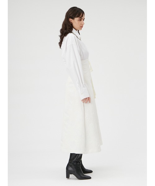 FRAY I.D（フレイアイディー）の「サイドレースアップスカート（スカート・レディース・アイボリー/その他/グレー・0/1）」の13枚目の写真