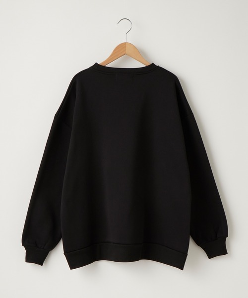 Chaco closet（チャコ クローゼット）の「レタリングロゴ デザインスウェットプルオーバー（スウェット・レディース・グリーン系1/グレー系2/ネイビー系2/ブラック系1/グレー系1・FREE）」の20枚目の写真