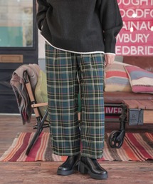 niko and... | ツイルチェックバルーンパンツ(その他パンツ)