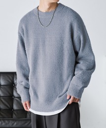 Anchor Smith（アンカー スミス）の「ルーズ シャギー クルーネック ニット プルオーバー（ニット/セーター）」