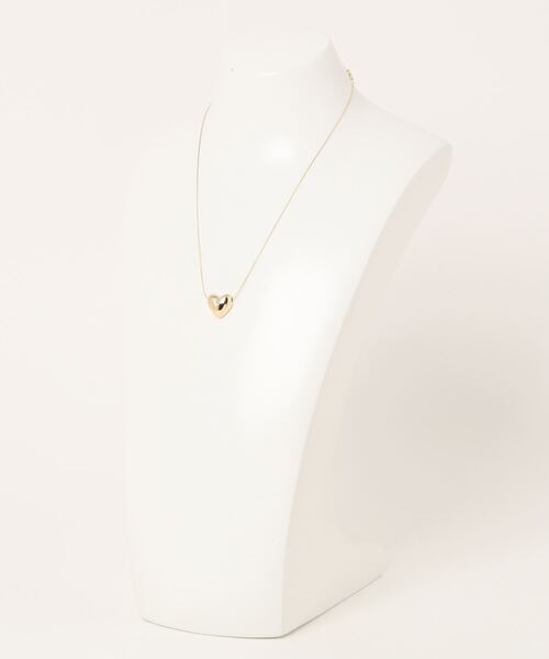 Heather(ヘザー)の「ハートモチーフネックレス 989758(ネックレス・レディース・シルバー/ゴールド・ONE SIZE)」の8枚目の写真