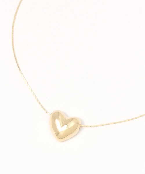 Heather(ヘザー)の「ハートモチーフネックレス 989758(ネックレス・レディース・シルバー/ゴールド・ONE SIZE)」の4枚目の写真