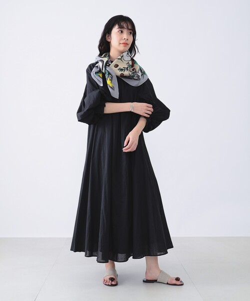 manipuri（マニプリ）の「manipuri × Demi-Luxe BEAMS / 別注 ハーベスト ストール（ストール/ショール・レディース・グリーン/グレー・ONE SIZE）」の4枚目の写真