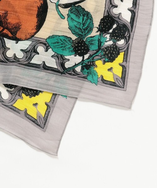 manipuri（マニプリ）の「manipuri × Demi-Luxe BEAMS / 別注 ハーベスト ストール（ストール/ショール・レディース・グリーン/グレー・ONE SIZE）」の14枚目の写真