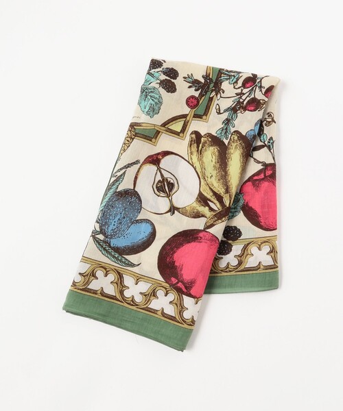 manipuri（マニプリ）の「manipuri × Demi-Luxe BEAMS / 別注 ハーベスト ストール（ストール/ショール・レディース・グリーン/グレー・ONE SIZE）」の17枚目の写真