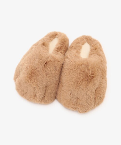 Afternoon Tea（アフタヌーンティー）の「ルームシューズ/Cat's NapTime（ルームシューズ/スリッパ・レディース・ブラウン/グレー・ONE SIZE）」の2枚目の写真