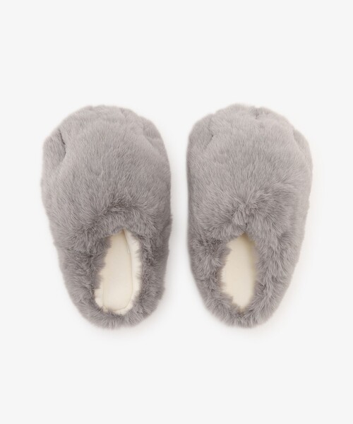 Afternoon Tea（アフタヌーンティー）の「ルームシューズ/Cat's NapTime（ルームシューズ/スリッパ・レディース・ブラウン/グレー・ONE SIZE）」の4枚目の写真