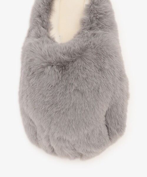 Afternoon Tea（アフタヌーンティー）の「ルームシューズ/Cat's NapTime（ルームシューズ/スリッパ・レディース・ブラウン/グレー・ONE SIZE）」の6枚目の写真