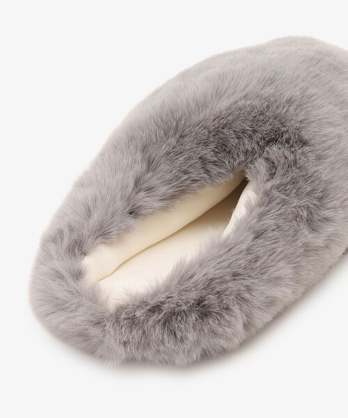 Afternoon Tea（アフタヌーンティー）の「ルームシューズ/Cat's NapTime（ルームシューズ/スリッパ・レディース・ブラウン/グレー・ONE SIZE）」の7枚目の写真