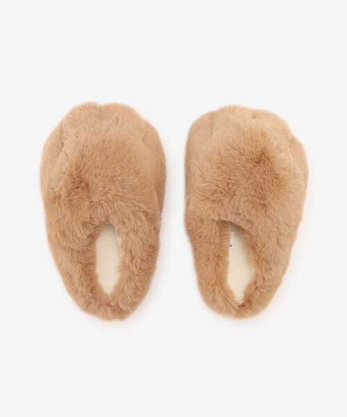 Afternoon Tea（アフタヌーンティー）の「ルームシューズ/Cat's NapTime（ルームシューズ/スリッパ・レディース・ブラウン/グレー・ONE SIZE）」の9枚目の写真