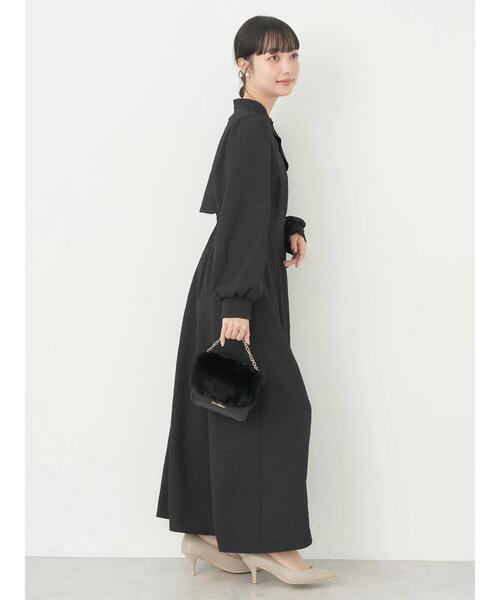 earth music&ecology（アースミュージックアンドエコロジー）の「SET2点ジャガードボレロ+ワンピース（ワンピース・レディース・グレイッシュブルー/その他8/ブラック・FREE）」の19枚目の写真