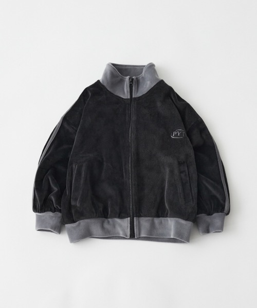 CIAOPANIC TYPY（チャオパニックティピー）の「【KIDS】サイドラインベロアトラックジャケット（ブルゾン・キッズ・グリーン/ブラック/ネイビー・L/XL/XXL/M/S）」の20枚目の写真