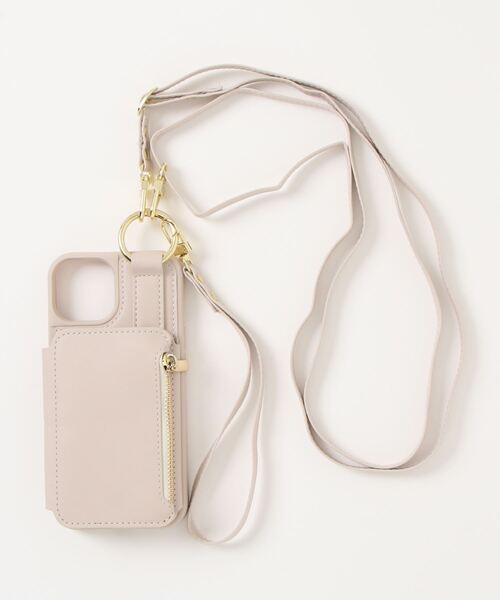 セール】2WAYレザー調収納付きiPhoneケース（スマホケース