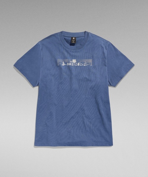 G-STAR（ジースター）の「FLIGHT DECK BACK GRAPHIC LOOSE T-SHIRT/グラフィックロゴT/バックプリント（Tシャツ/カットソー・メンズ・ダークブラック/ホワイト/ブルー系その他・X-LARGE/SMALL/MEDIUM/LARGE/X-SMALL）」の22枚目の写真