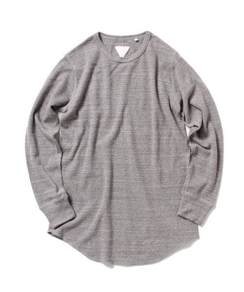 B:MING by BEAMS(ビーミングバイビームス)の「【一部予約】ビーミング by ビームス / ロングスリーブ サーマルT(Tシャツ/カットソー・メンズ・グレー/ブラック/ホワイト・X-LARGE/SMALL/MEDIUM/LARGE)」の5枚目の写真