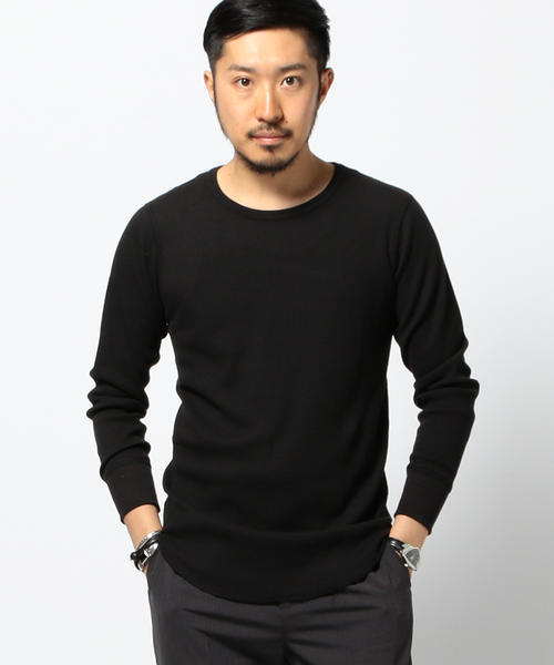 B:MING by BEAMS(ビーミングバイビームス)の「【一部予約】ビーミング by ビームス / ロングスリーブ サーマルT(Tシャツ/カットソー・メンズ・グレー/ブラック/ホワイト・X-LARGE/SMALL/MEDIUM/LARGE)」の14枚目の写真