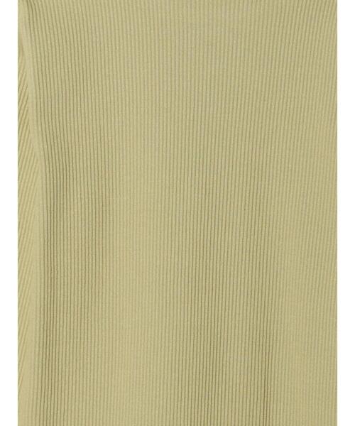 Samansa Mos2(サマンサ モスモス)の「テレコリブハイネックカットソー(Tシャツ/カットソー・レディース・グリーン/オフホワイト/ブラック/ブルー・F)」の21枚目の写真