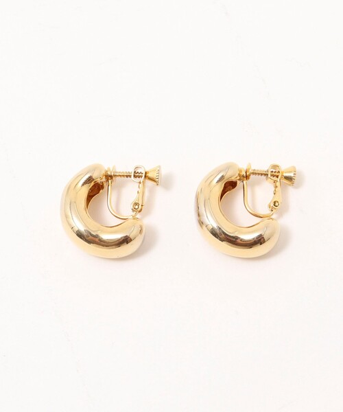 NOLLEY’S（ノーリーズ）の「ボリュームカーブイヤリング（イヤリング・レディース・ゴールド・FREE）」の3枚目の写真