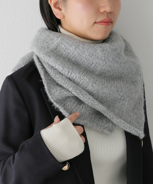 IENA購入　karakoram/カラコルム　ニットストール KARAKORAM/カラコルム ニットマフラー 4299-2S-OS（マフラー