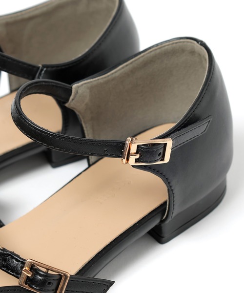 mysty woman（ミスティウーマン）の「チェーン付きパンプス 994071（パンプス・レディース・ブラック/アイボリー・MEDIUM/LARGE）」の10枚目の写真