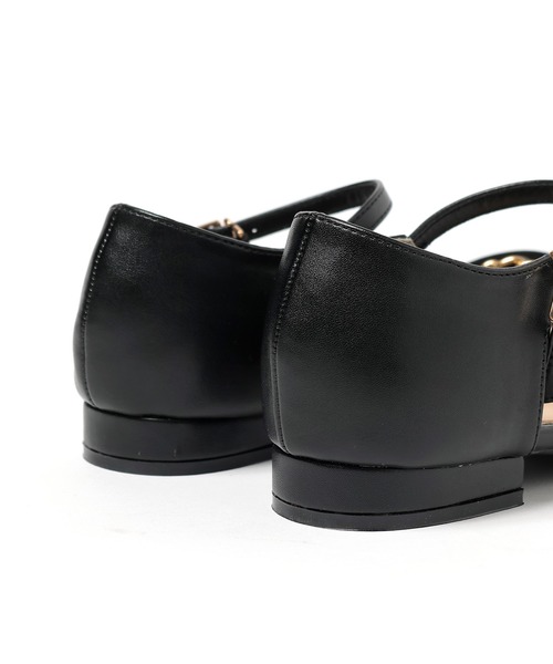 mysty woman（ミスティウーマン）の「チェーン付きパンプス 994071（パンプス・レディース・ブラック/アイボリー・MEDIUM/LARGE）」の11枚目の写真