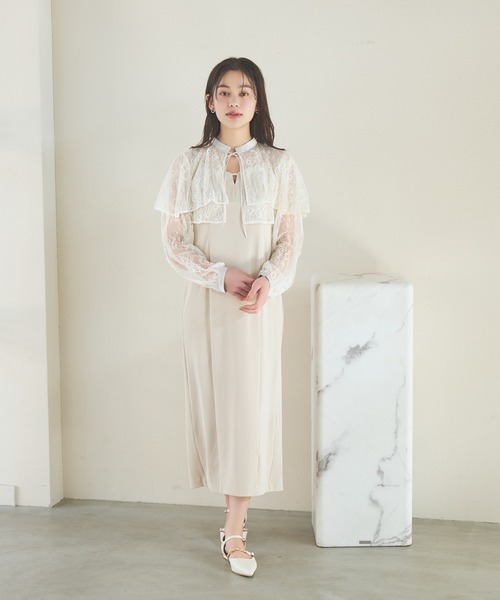 mysty woman（ミスティウーマン）の「チェーン付きパンプス 994071（パンプス・レディース・ブラック/アイボリー・MEDIUM/LARGE）」の21枚目の写真