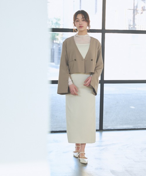 mysty woman（ミスティウーマン）の「チェーン付きパンプス 994071（パンプス・レディース・ブラック/アイボリー・MEDIUM/LARGE）」の22枚目の写真