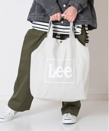 【Lee/リー】 【B4サイズ・大容量】キャンバス 2WAY ショルダーバッグ トートバッグ 通勤・通学・マザーズバッグ
